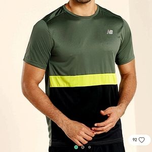 New Balance Striped Tee